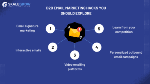 5 B2B email marketing hacks