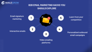 5 email B2B marketing hacks 