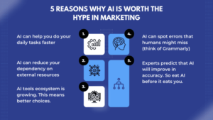 5 reasons why AI in marketing is worth the hype