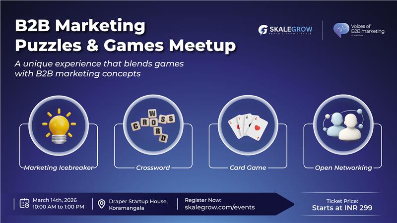 B2B Marketing Puzzles & Games Meetup