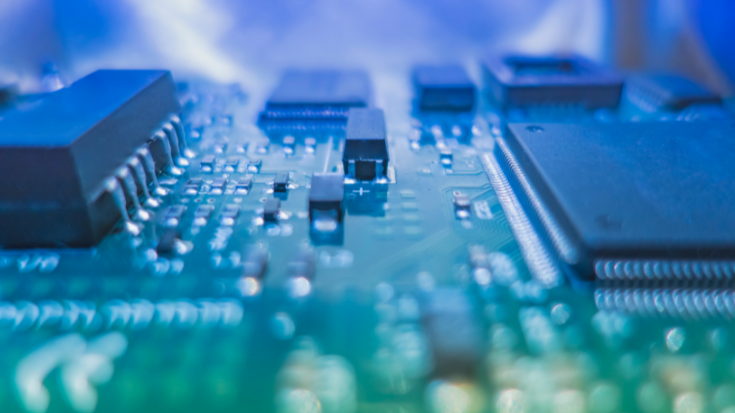 Semiconductor image for the article on semiconductor marketing